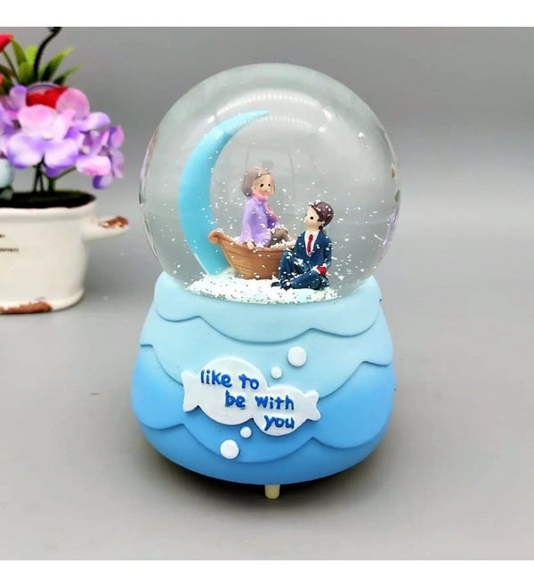 Couple Snow Globe