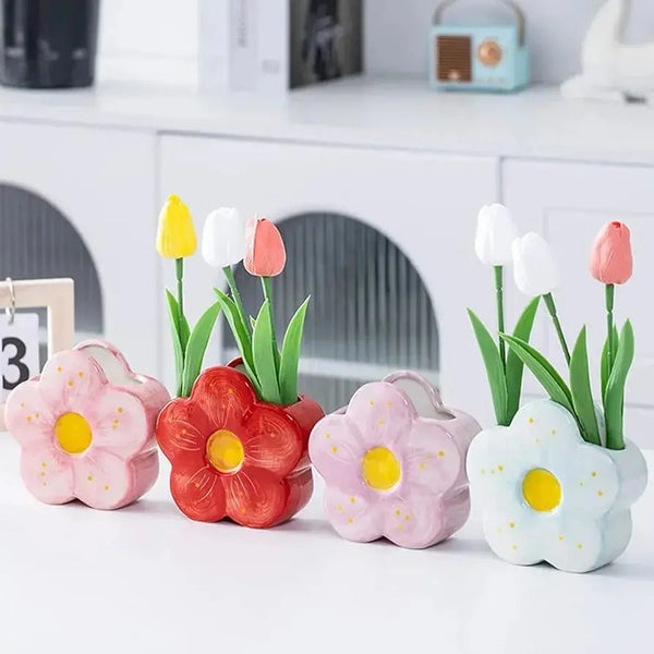 CERAMIC FLOWER HOLDER