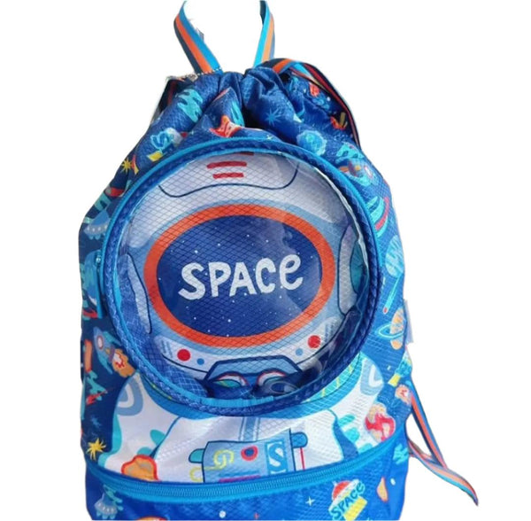 VEST SPACE WATERPROOF DRAWSTRING BACKPACK