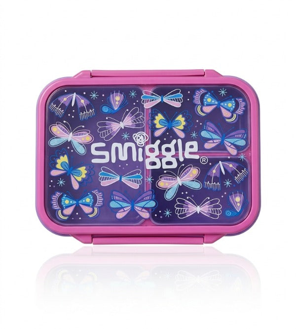 Smiggle Butterfly Trio Lunchbox