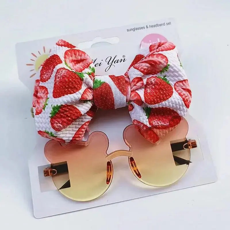 SUNGLASSES & HEADBAND SET SPARKLES