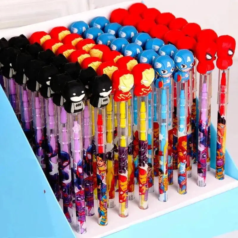 QUIRKY SUPER HERO PENCIL SPARKLES