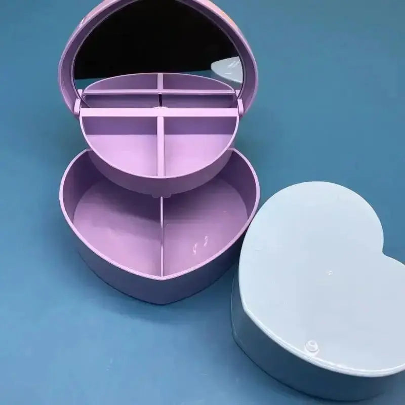 HEART SHAPED JEWELRY BOX - Sparkles