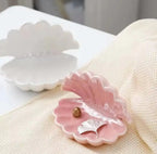 CERAMIC SHELL TRINKET TRAY SPARKLES