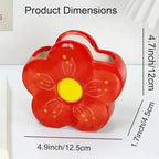 CERAMIC FLOWER HOLDER SPARKLES