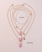 EXQUISITE BFF NECKLACE SET SPARKLES