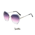 VINTAGE RHINESTONE SUNGLASSES SPARKLES