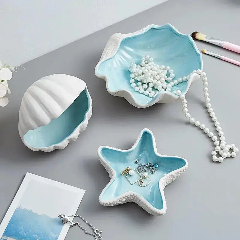 CERAMIC TRINKET HOLDER SPARKLES