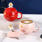 CERAMIC ASTRONAUT MUG SPARKLES