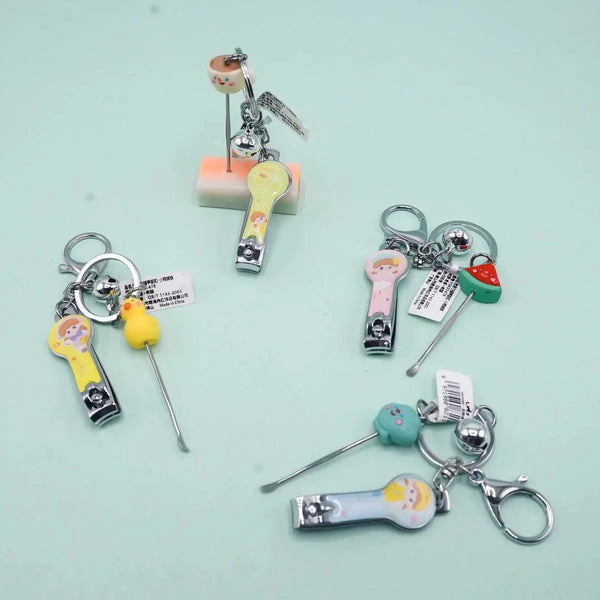 CUTEST NAIL CLIPPER KEYCHAIN