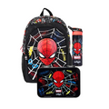 SPIDERMAN SENIOR SCHOOL KIT ( LUNCH BOX -BOTTLE -BACKPACK)