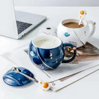 CERAMIC ASTRONAUT MUG SPARKLES