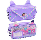 ORIGINAL GABBY'S DOLLHOUSE PENCIL CASE SPARKLES