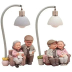 MINI LOVING COUPLE SCULPTURE SPARKLES