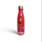 Spider-Man Water Bottle - Stainless Steel Insulated Bottle for Kids - 500ml Marvel Bottle