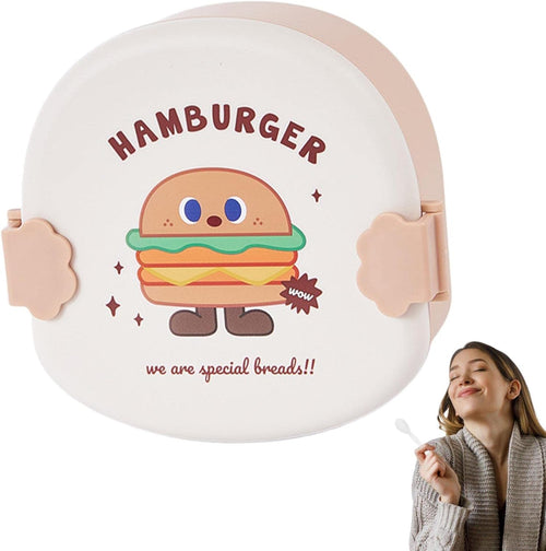 Cute Hamburger Lunchbox SpringBles