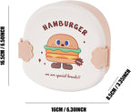 Cute Hamburger Lunchbox SpringBles