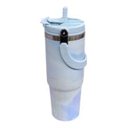 Marble Flipstraw Tumblers 30oz SpringBles