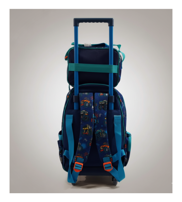 VEST MONSTER TRUCK TROLLEY BAG- 2 PC