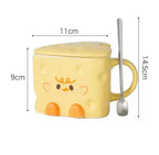 KAWAII CHEESE MUG SpringBles