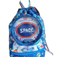 VEST SPACE WATERPROOF DRAWSTRING BACKPACK