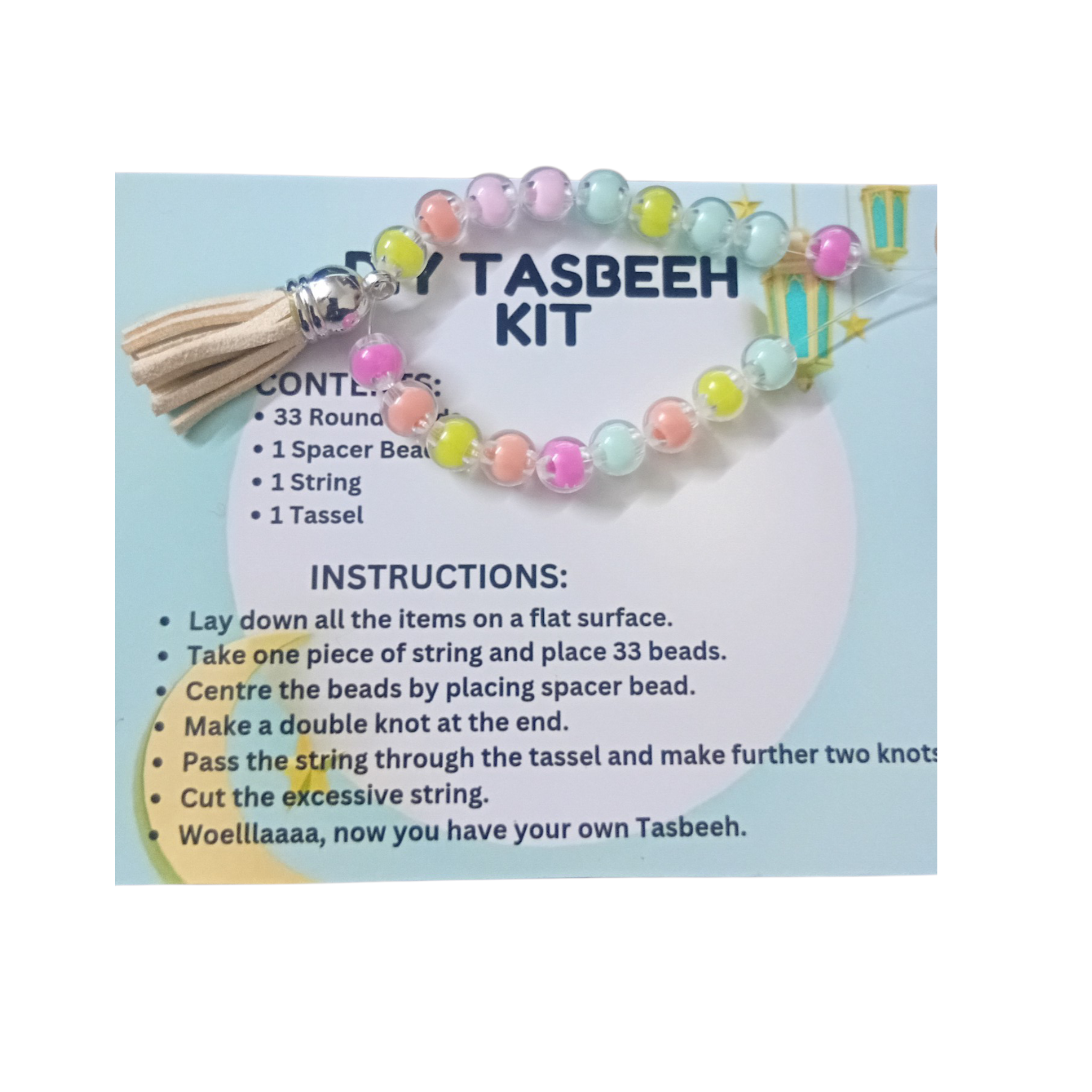 DIY TASBEEH KITS SpringBles