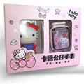 Hello Kitty Watch & Keychain Gift Set for Girls - Cute LED Watch with Gift Box