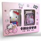 Hello Kitty Watch & Keychain Gift Set for Girls - Cute LED Watch with Gift Box